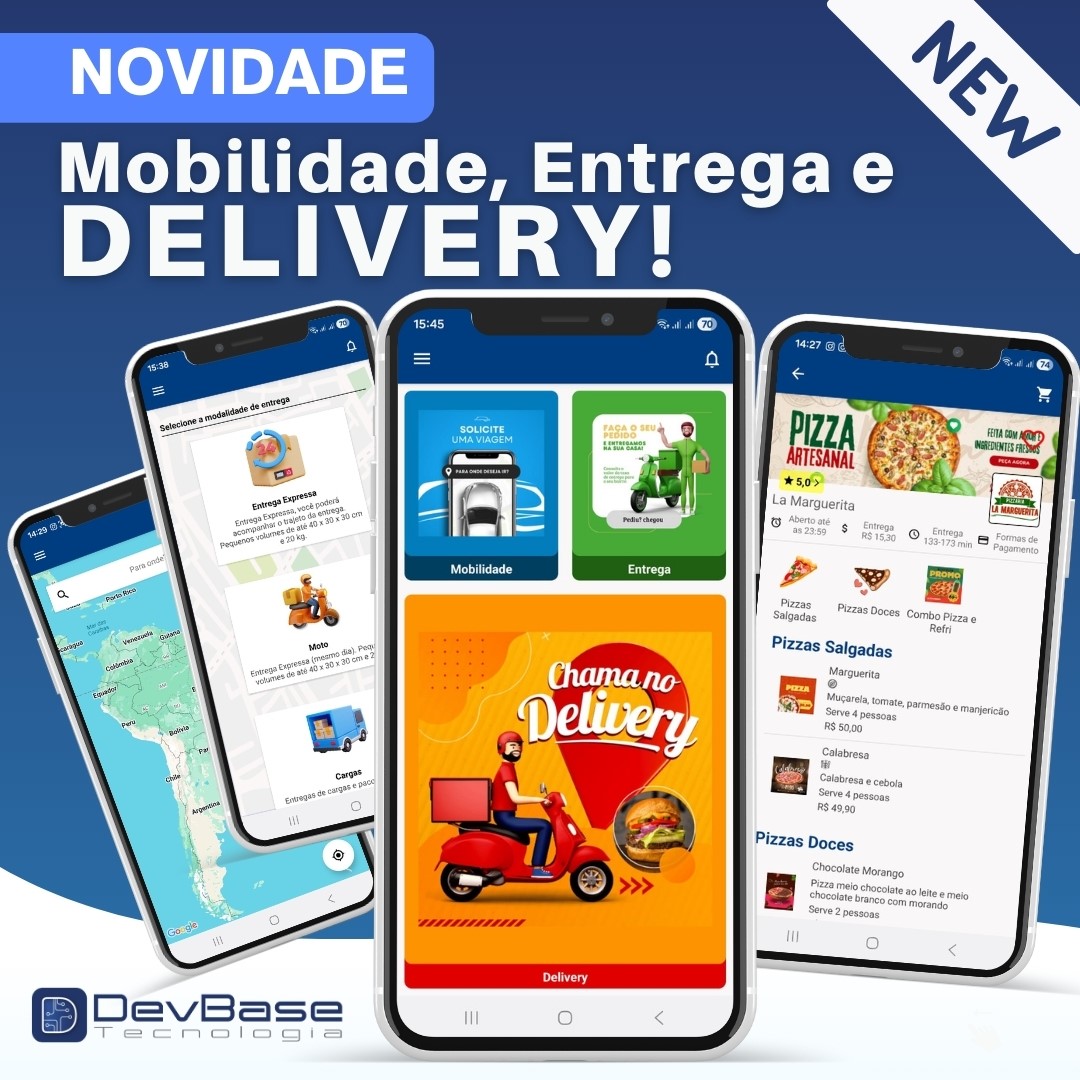 moblidade entrega e delivery devmobility devbase tecnologia